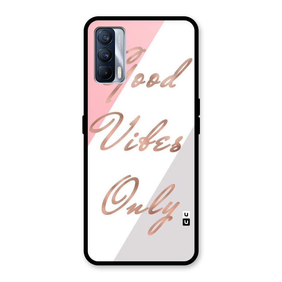 Vibes Classic Stripes Glass Back Case for Realme X7