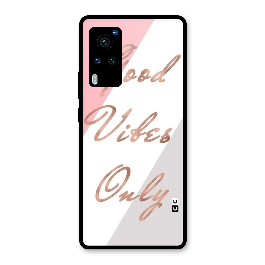 Vibes Classic Stripes Glass Back Case for Vivo X60 Pro
