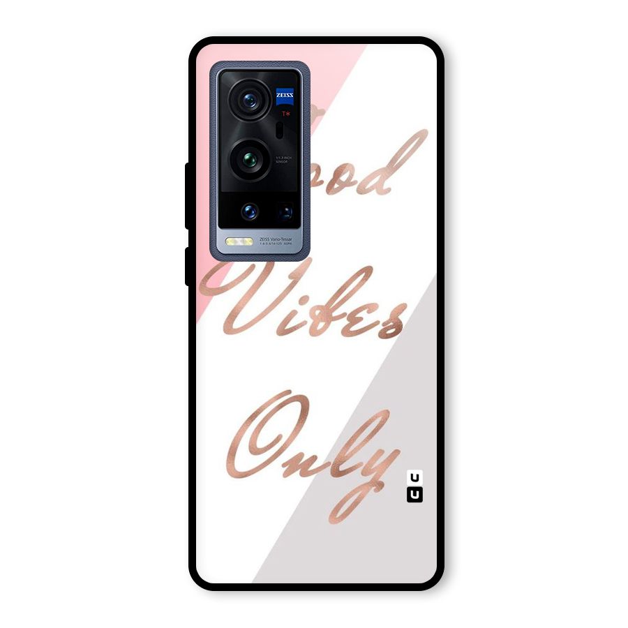 Vibes Classic Stripes Glass Back Case for Vivo X60 Pro Plus