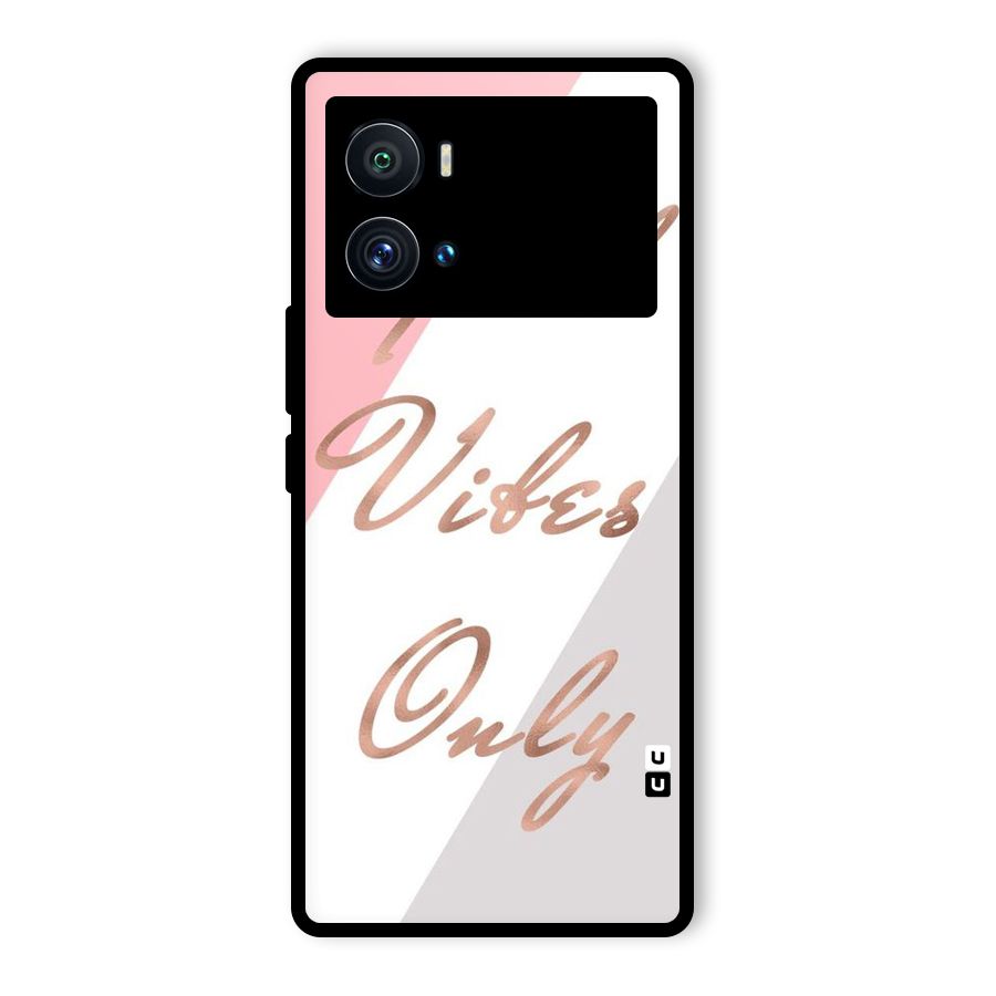 Vibes Classic Stripes Glass Back Case for Vivo iQOO 9 Pro