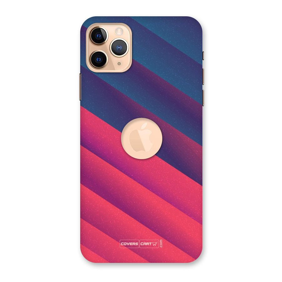 Vibrant Shades Back Case for iPhone 11 Pro Max Logo Cut