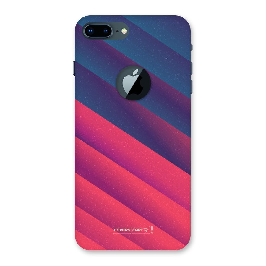 Vibrant Shades Back Case for iPhone 7 Plus Logo Cut