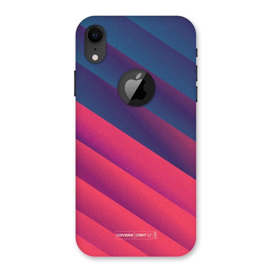 Vibrant Shades Back Case for iPhone XR Logo Cut