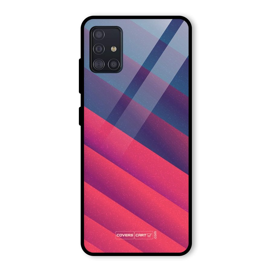 Vibrant Shades Glass Back Case for Galaxy A51