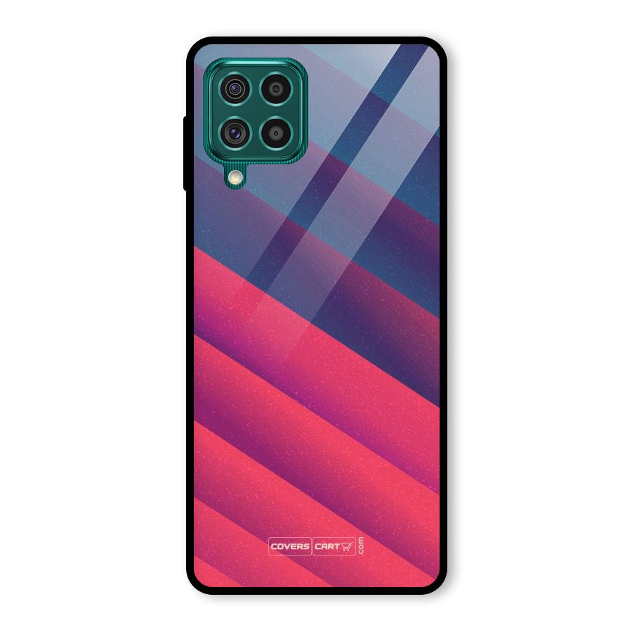 Vibrant Shades Glass Back Case for Galaxy F62