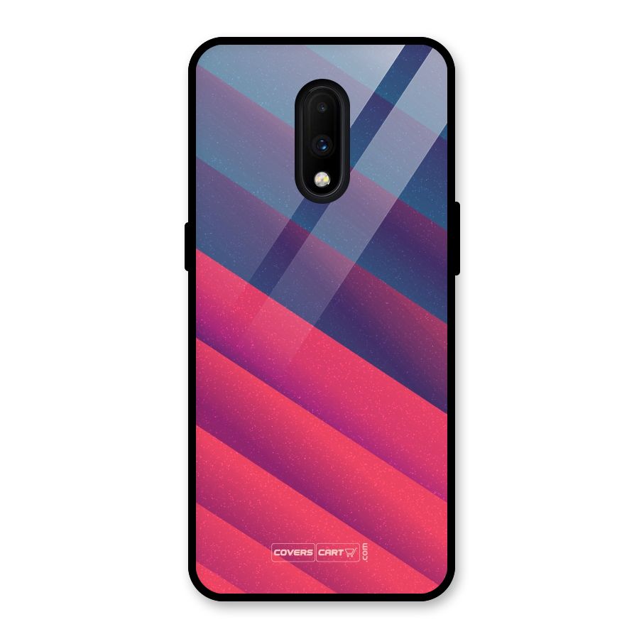 Vibrant Shades Glass Back Case for OnePlus 7