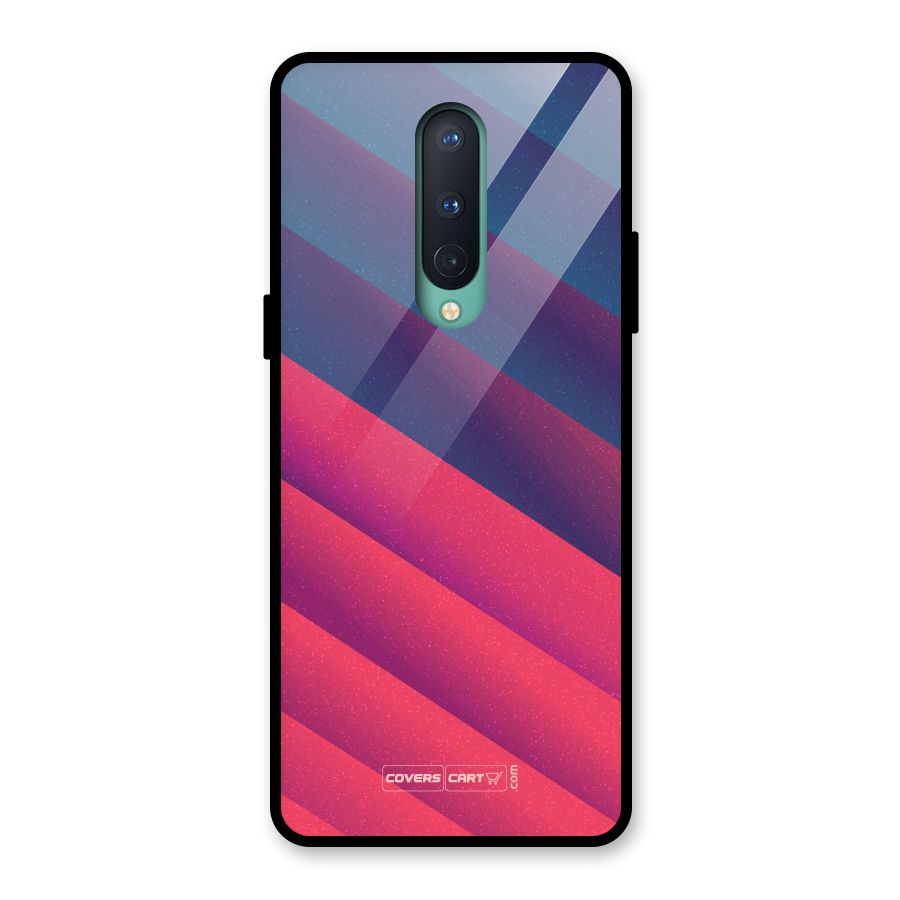 Vibrant Shades Glass Back Case for OnePlus 8