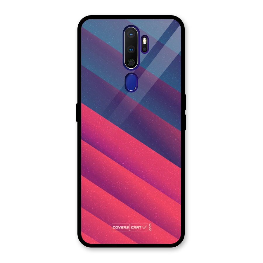 Vibrant Shades Glass Back Case for Oppo A9 (2020)
