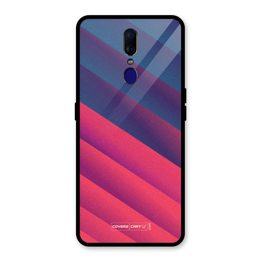 Vibrant Shades Glass Back Case for Oppo F11