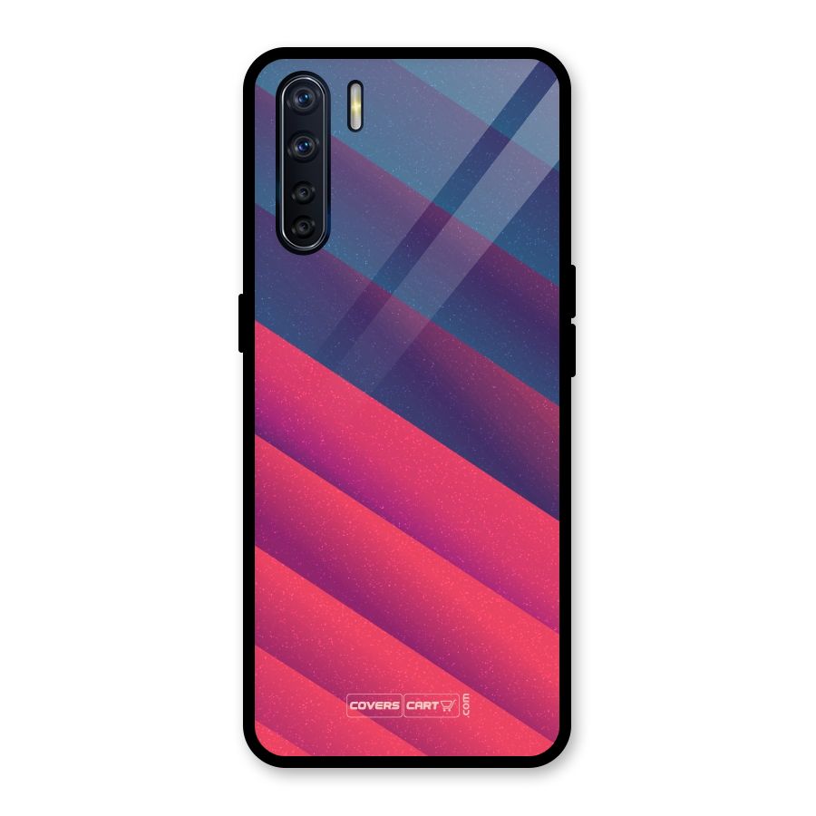 Vibrant Shades Glass Back Case for Oppo F15