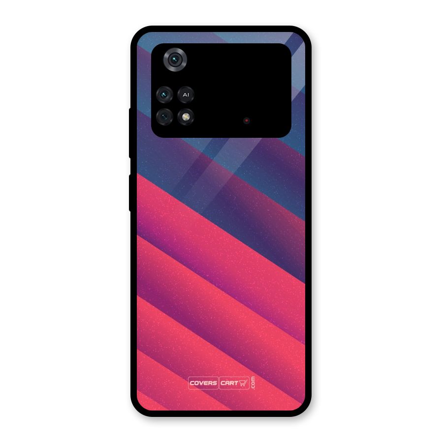 Vibrant Shades Glass Back Case for Poco M4 Pro 4G