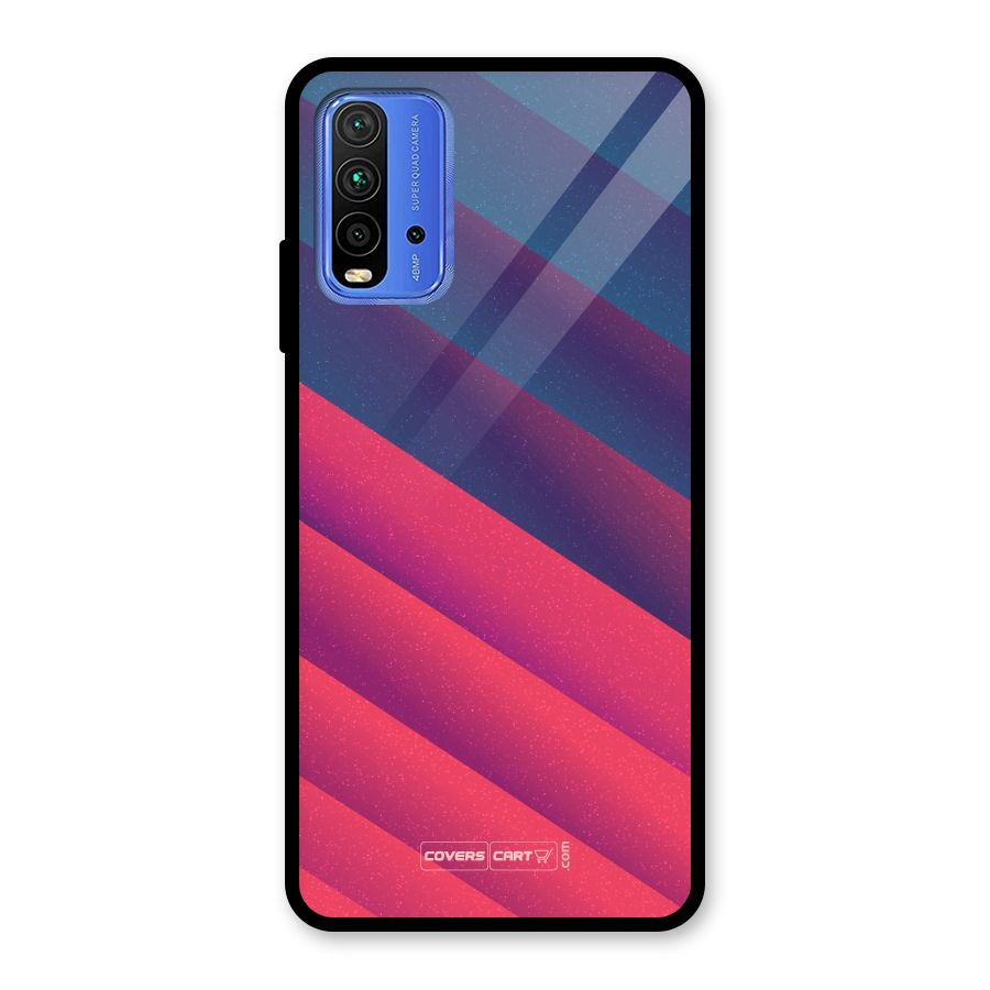Vibrant Shades Glass Back Case for Redmi 9 Power