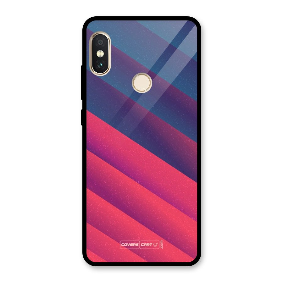 Vibrant Shades Glass Back Case for Redmi Note 5 Pro