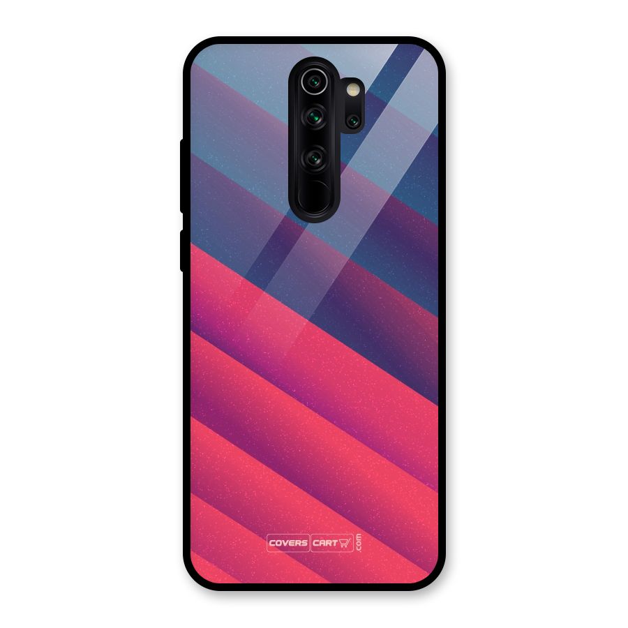 Vibrant Shades Glass Back Case for Redmi Note 8 Pro