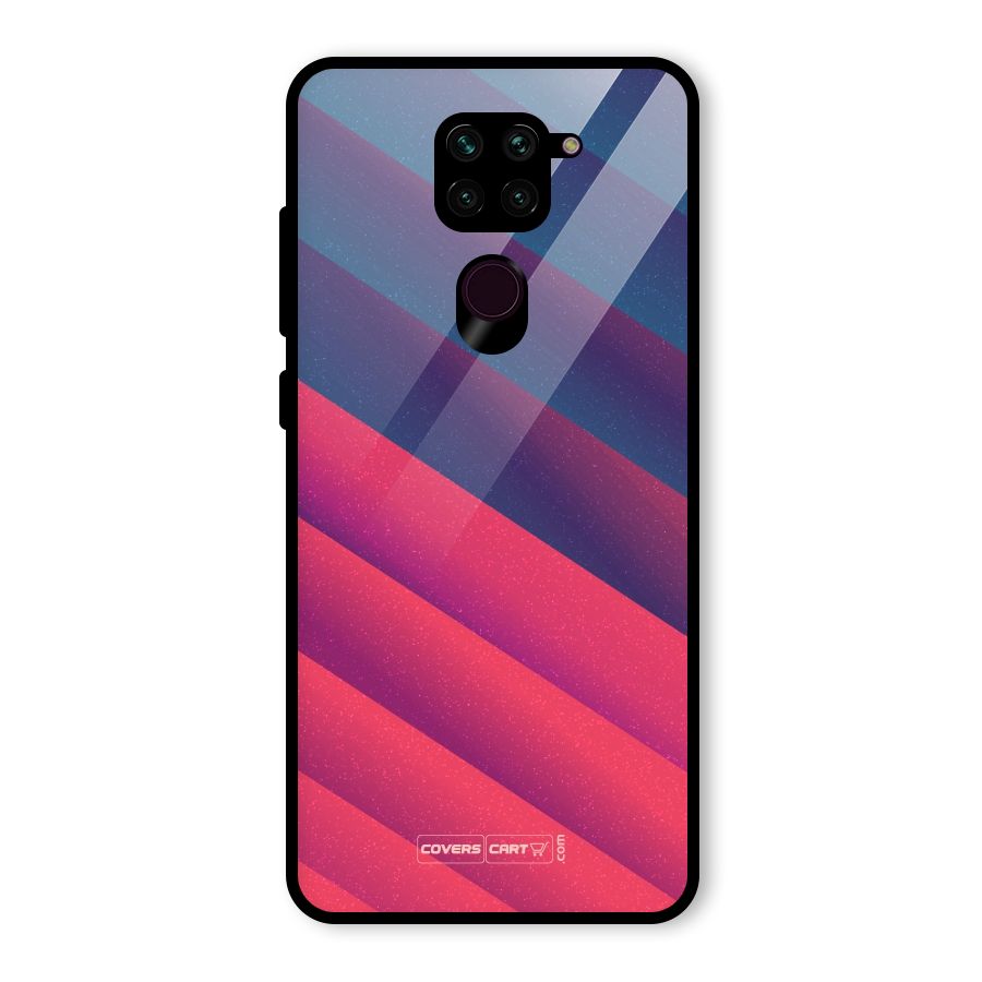 Vibrant Shades Glass Back Case for Redmi Note 9