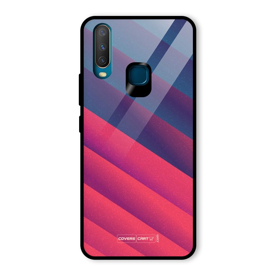 Vibrant Shades Glass Back Case for Vivo U10