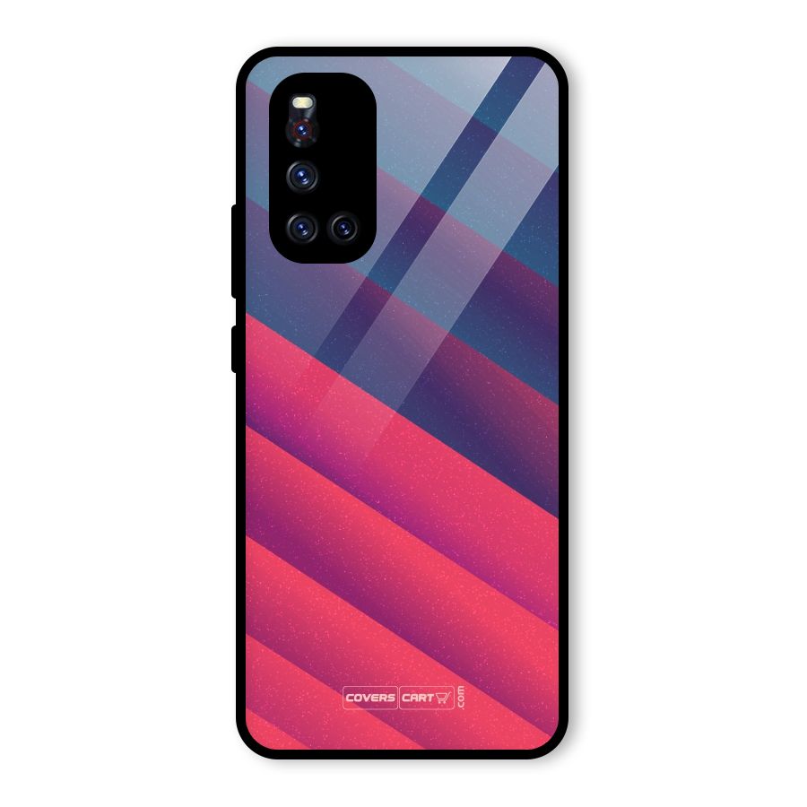 Vibrant Shades Glass Back Case for Vivo V19