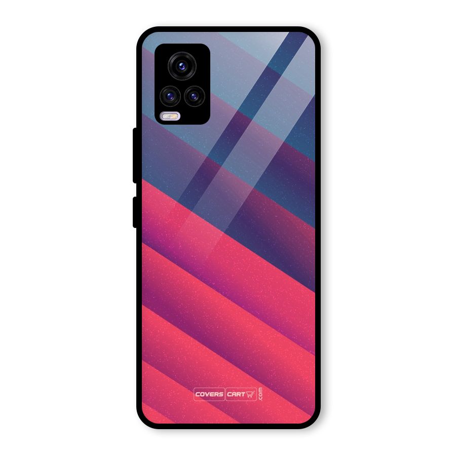 Vibrant Shades Glass Back Case for Vivo V20