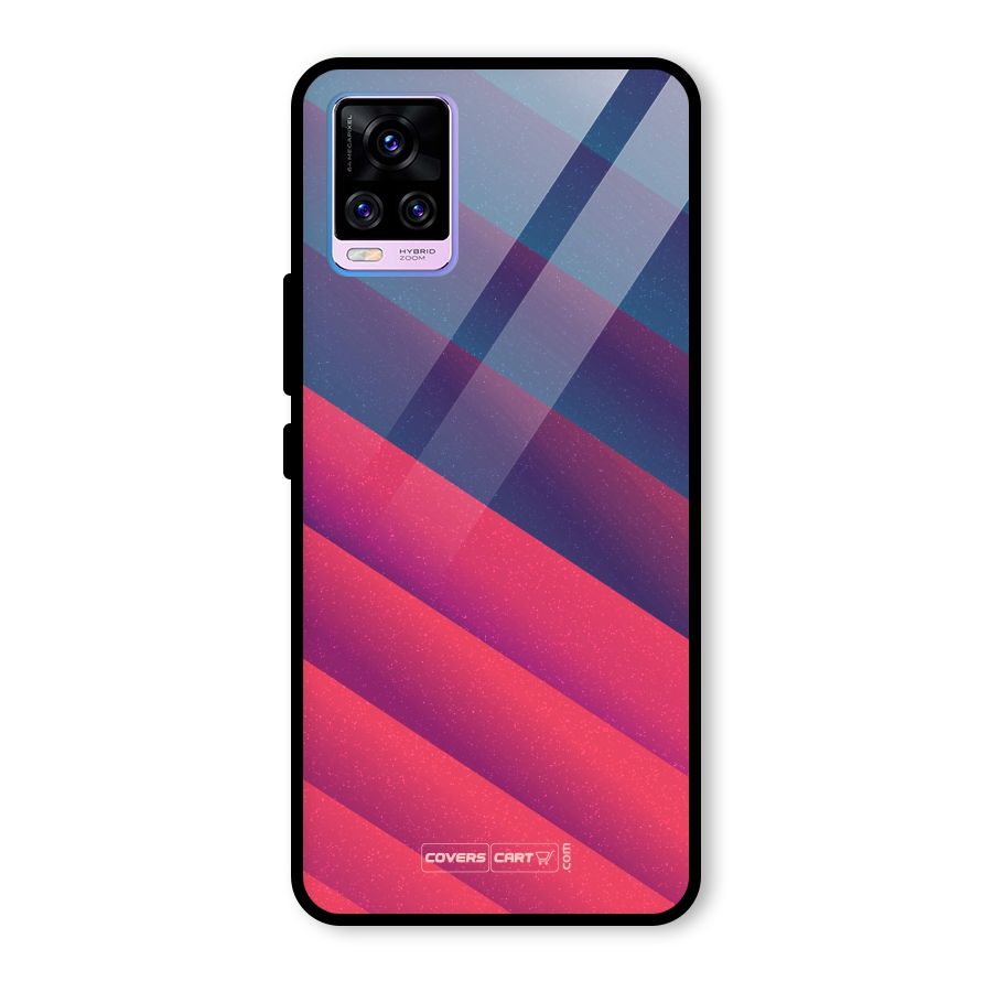 Vibrant Shades Glass Back Case for Vivo V20 Pro