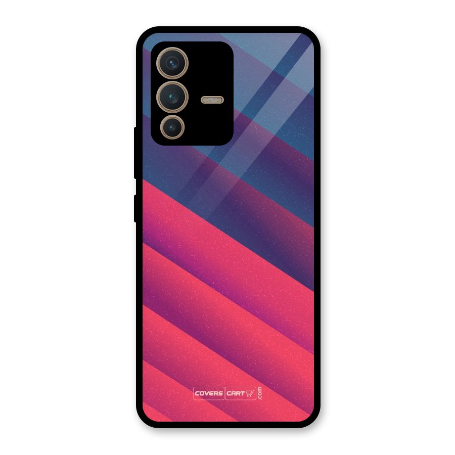 Vibrant Shades Glass Back Case for Vivo V23 5G