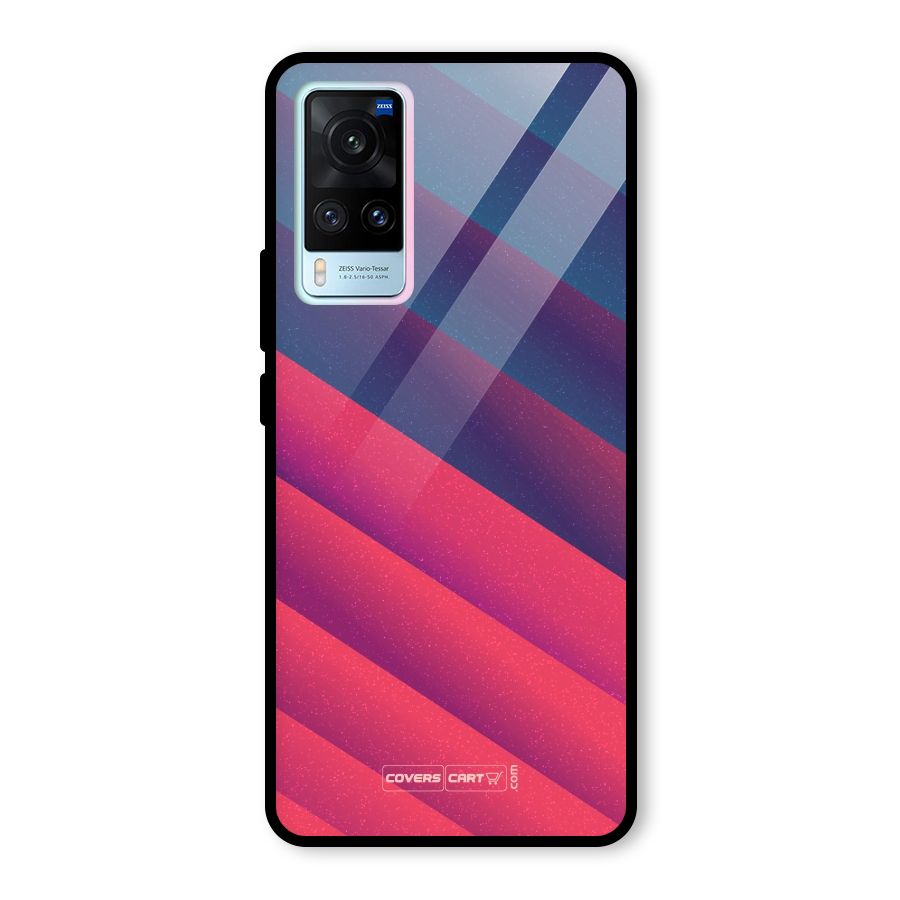 Vibrant Shades Glass Back Case for Vivo X60