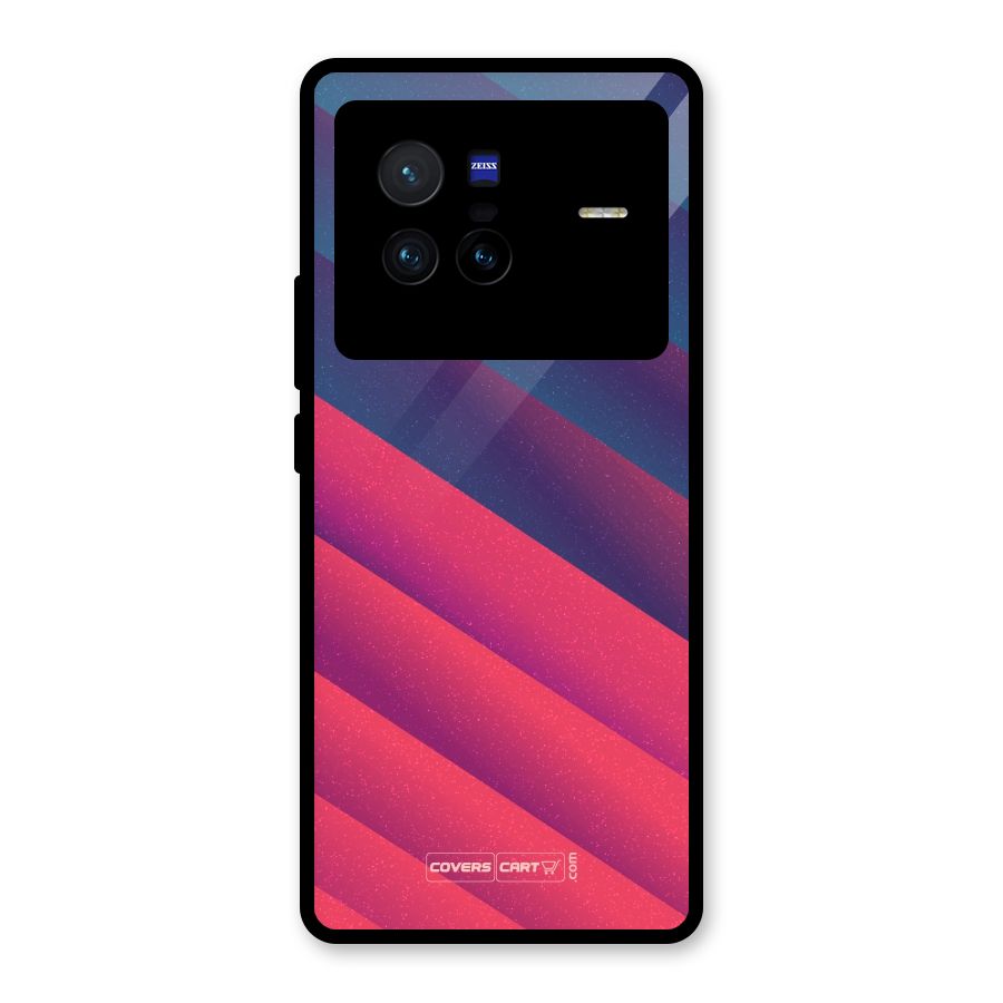 Vibrant Shades Glass Back Case for Vivo X80