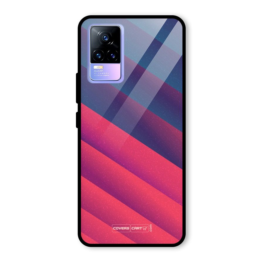 Vibrant Shades Glass Back Case for Vivo Y73