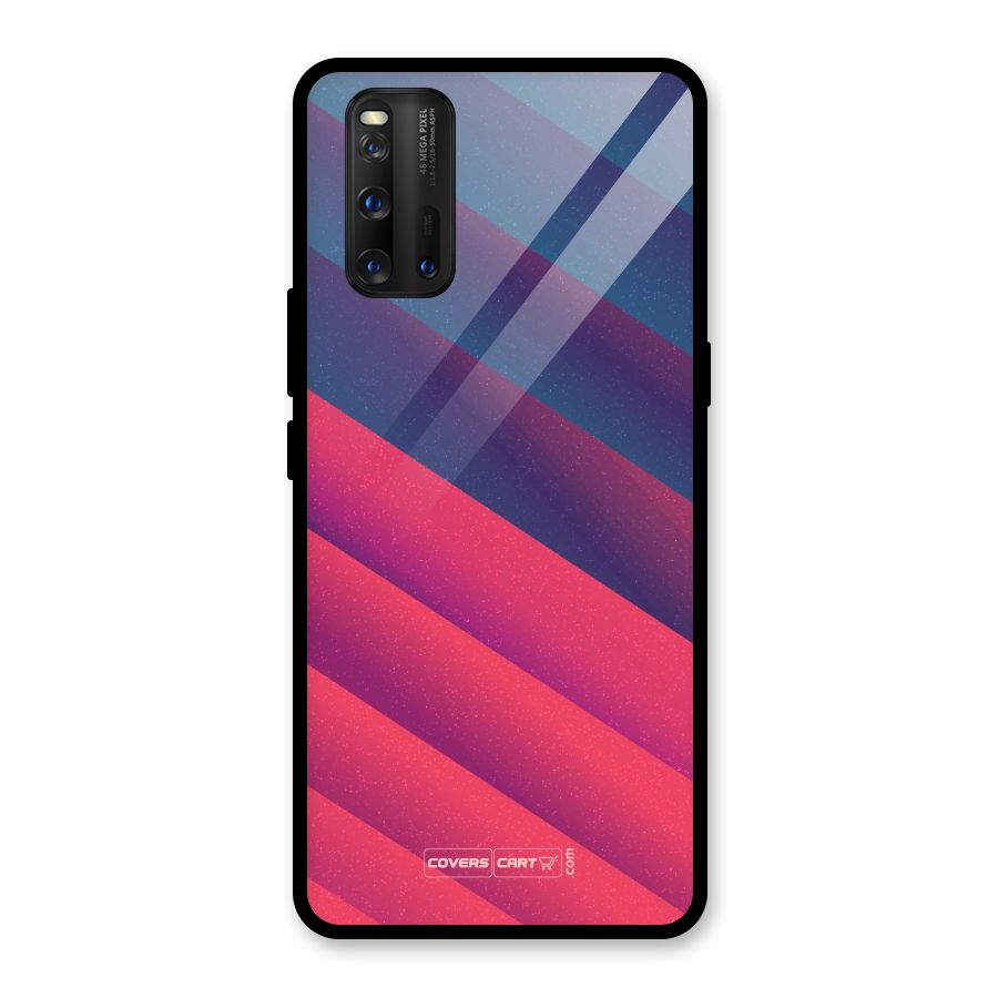 Vibrant Shades Glass Back Case for Vivo iQOO 3