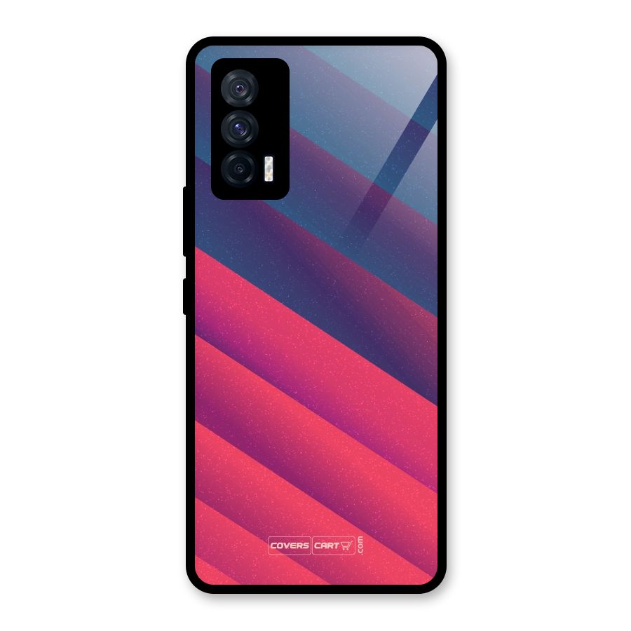 Vibrant Shades Glass Back Case for Vivo iQOO 7 5G
