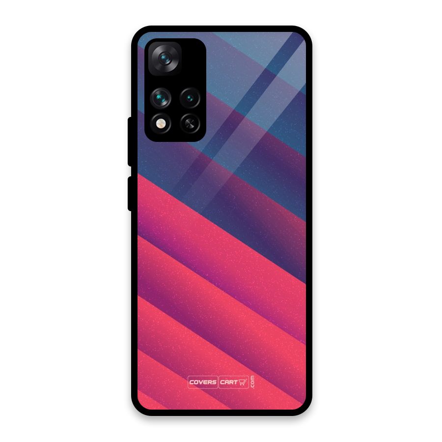 Vibrant Shades Glass Back Case for Xiaomi 11i HyperCharge 5G
