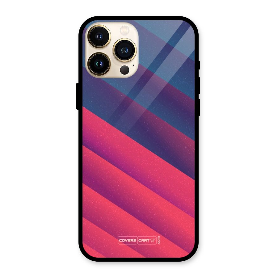Vibrant Shades Glass Back Case for iPhone 13 Pro Max