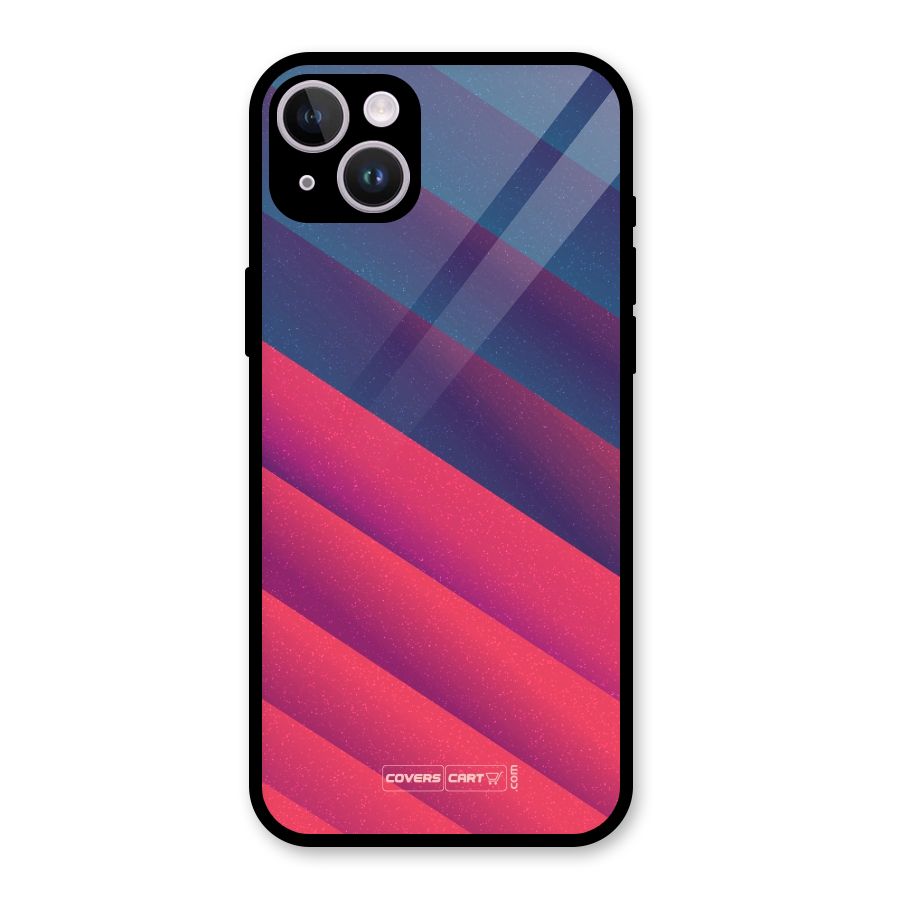 Vibrant Shades Glass Back Case for iPhone 14 Plus