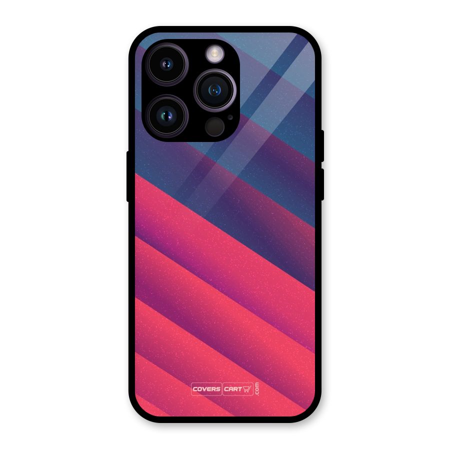 Vibrant Shades Glass Back Case for iPhone 14 Pro