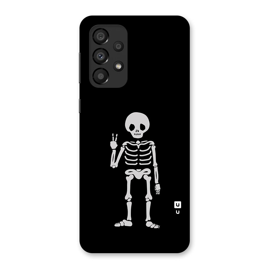 Victory Skeleton Spooky Back Case for Galaxy A33 5G