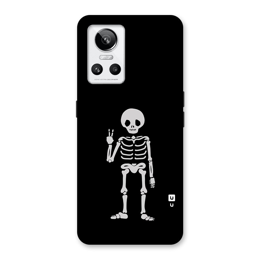 Victory Skeleton Spooky Back Case for Realme GT Neo 3