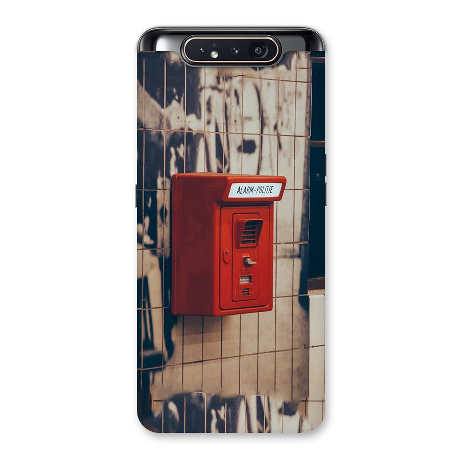 Vintage Alarm Back Case for Galaxy A80