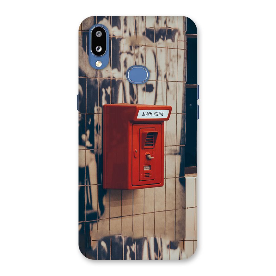 Vintage Alarm Back Case for Galaxy M01s