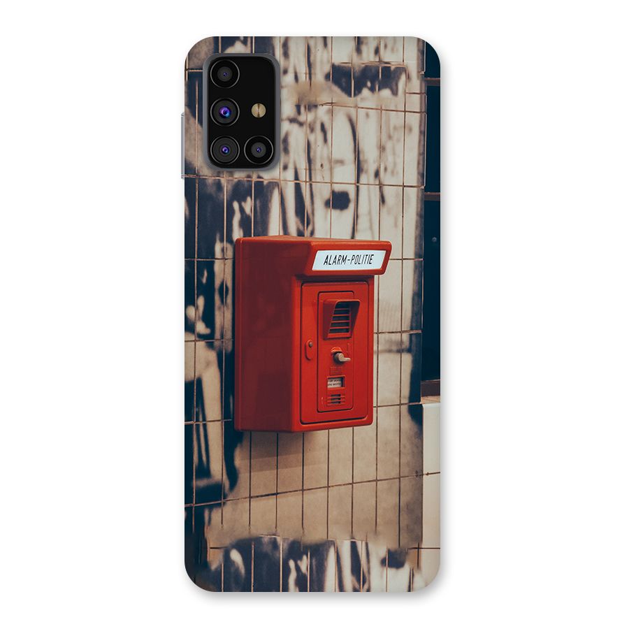 Vintage Alarm Back Case for Galaxy M31s