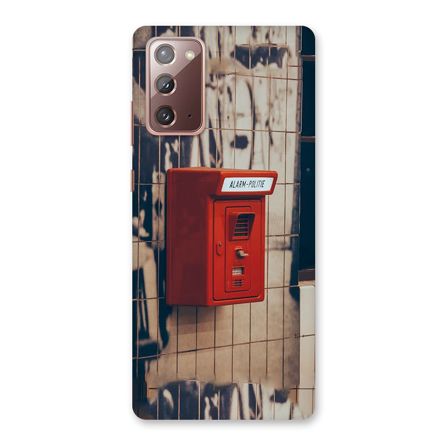 Vintage Alarm Back Case for Galaxy Note 20