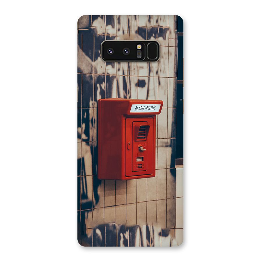 Vintage Alarm Back Case for Galaxy Note 8