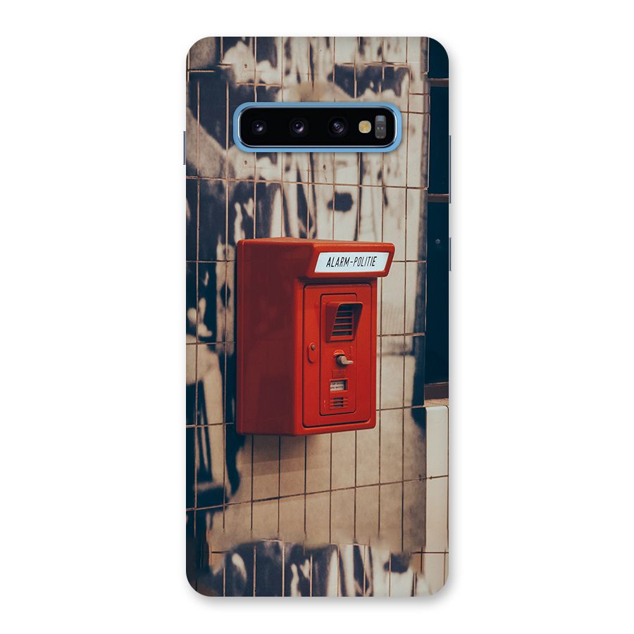 Vintage Alarm Back Case for Galaxy S10 Plus