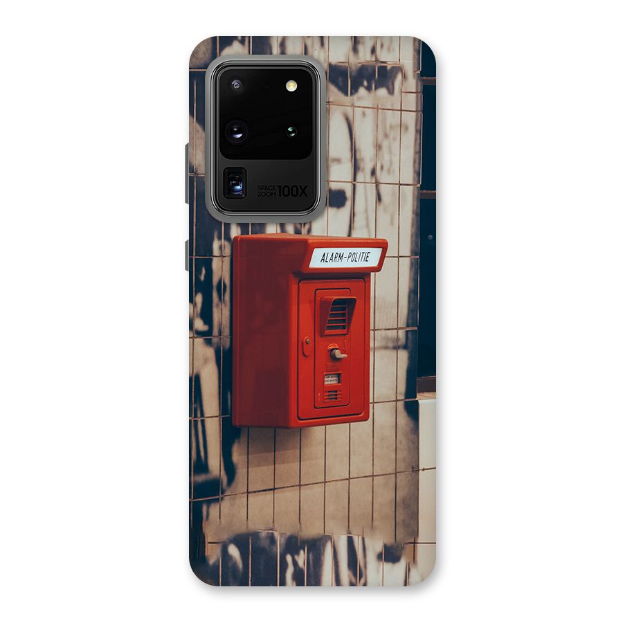 Vintage Alarm Back Case for Galaxy S20 Ultra