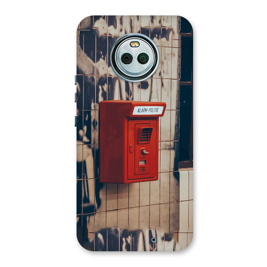 Vintage Alarm Back Case for Moto X4