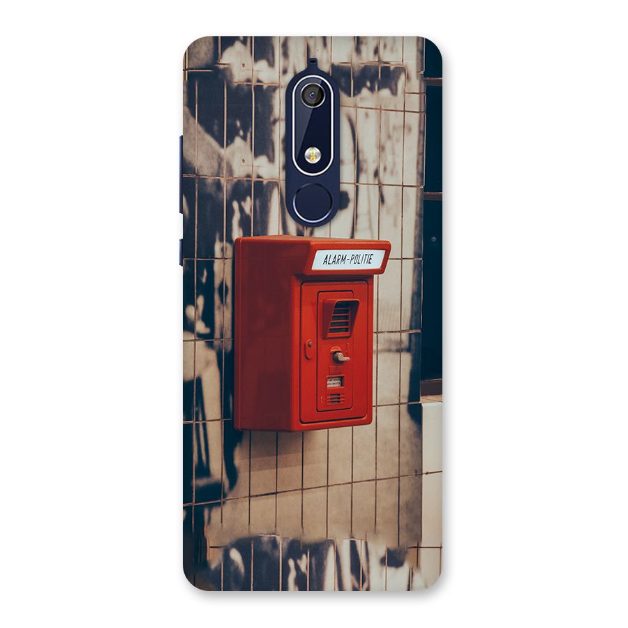 Vintage Alarm Back Case for Nokia 5.1