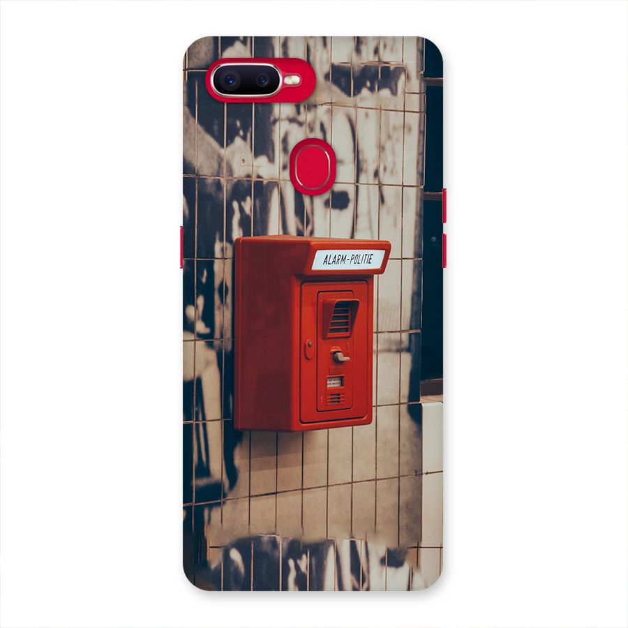 Vintage Alarm Back Case for Oppo F9 Pro