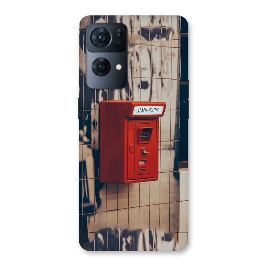 Vintage Alarm Back Case for Oppo Reno7 Pro 5G