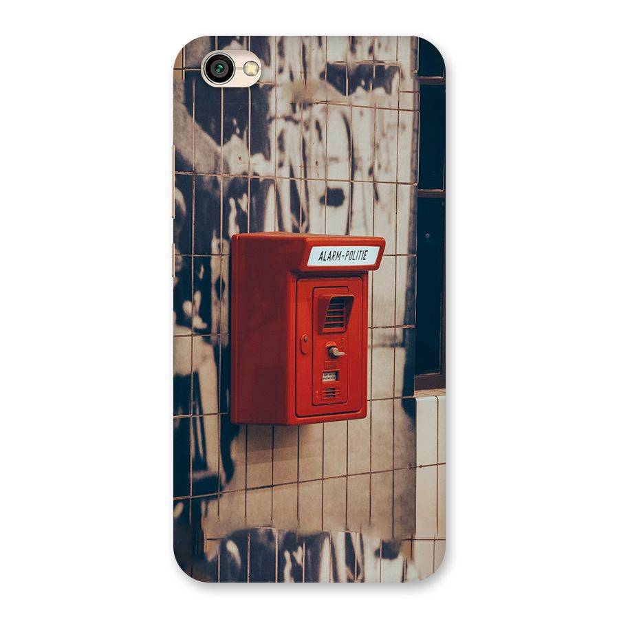 Vintage Alarm Back Case for Redmi Y1 Lite