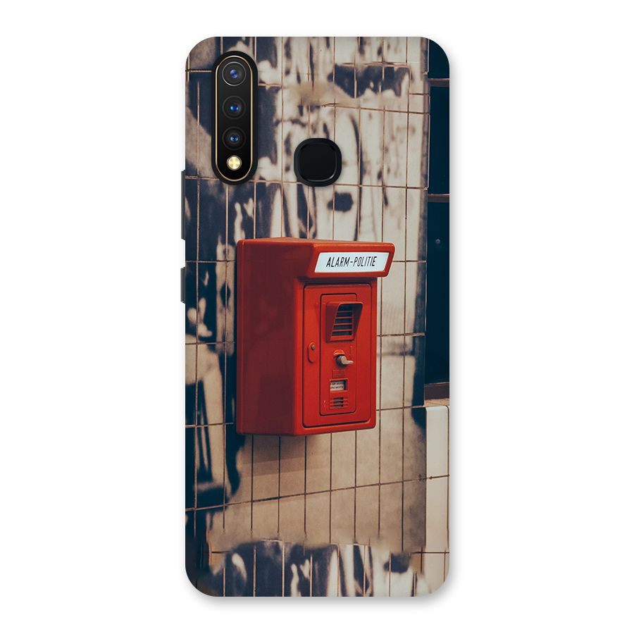 Vintage Alarm Back Case for Vivo U20