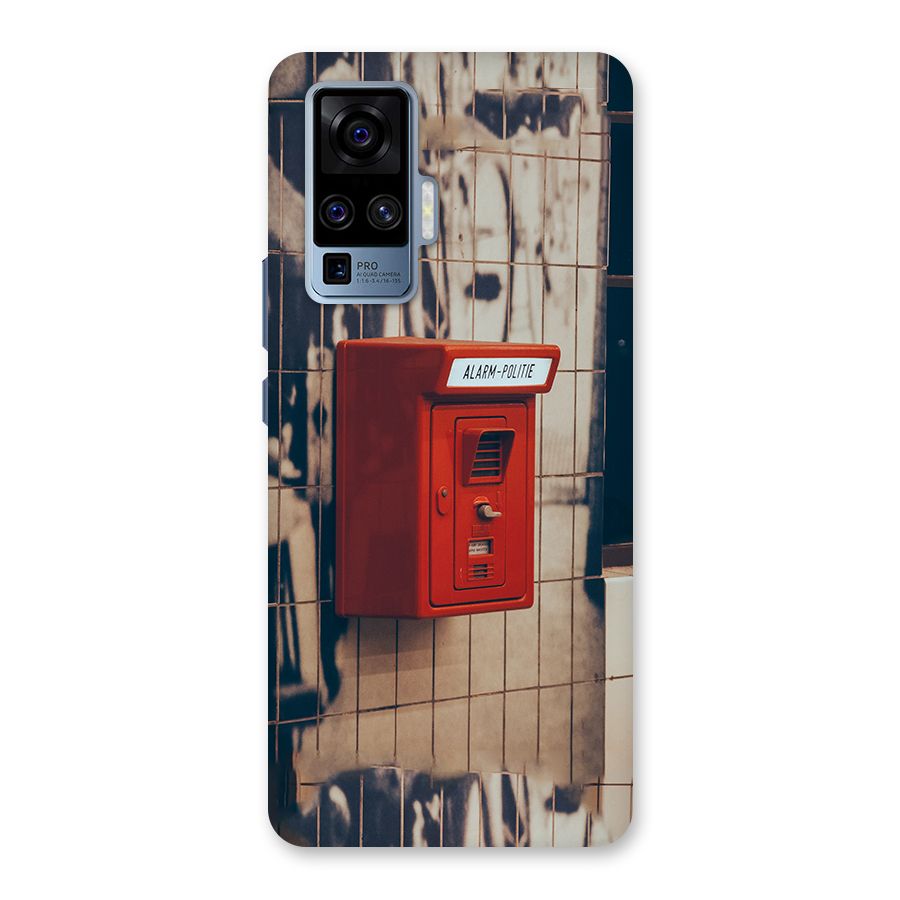 Vintage Alarm Back Case for Vivo X50 Pro