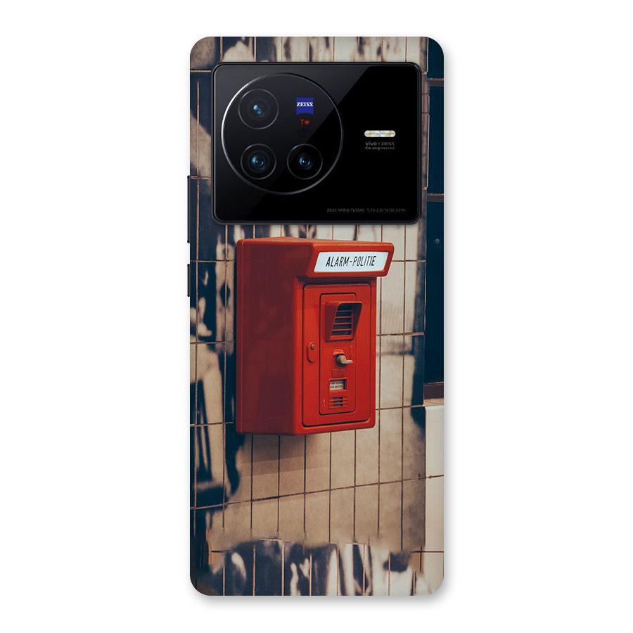 Vintage Alarm Back Case for Vivo X80